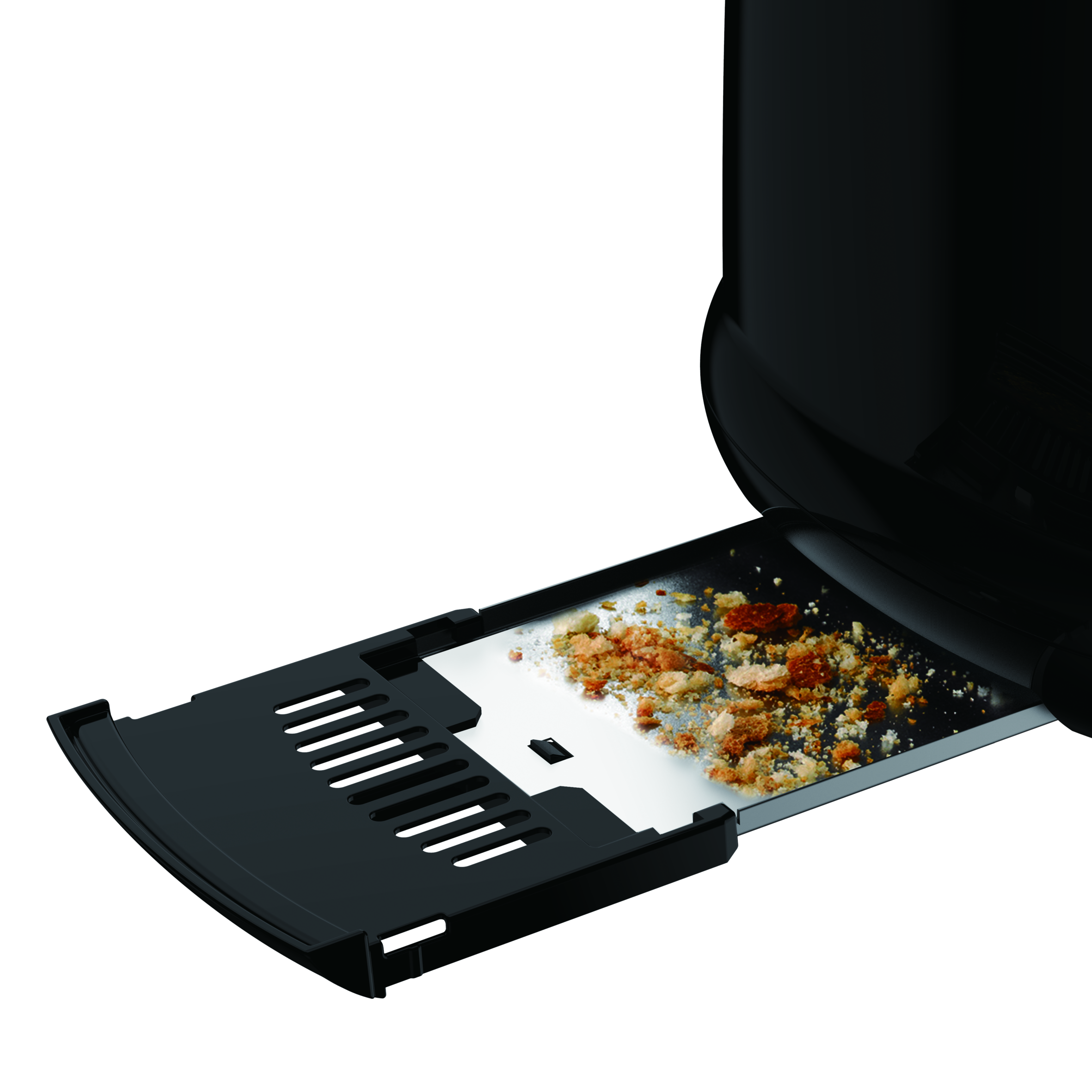 SUBITO 2S Mineraalgrijs/Zwart Broodrooster