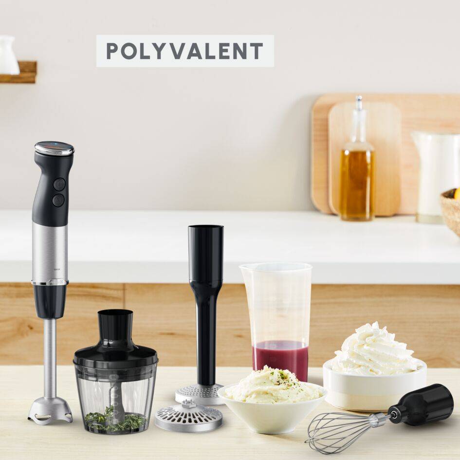 Quickchef+ DD674810 Mixeur plongeant - 1000W - 4 accessoires - 20 vitesses