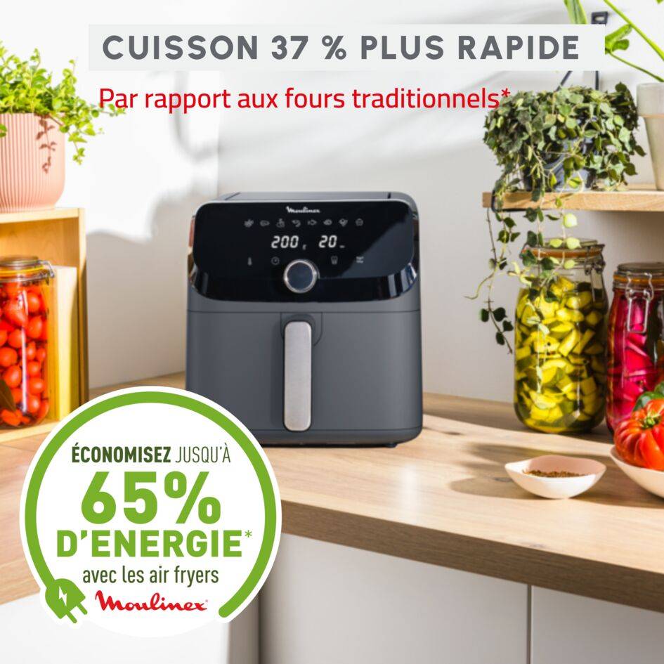 Easy Fry Mega EZ855BF0 Air fryer - 8 programmes - 7.5 L