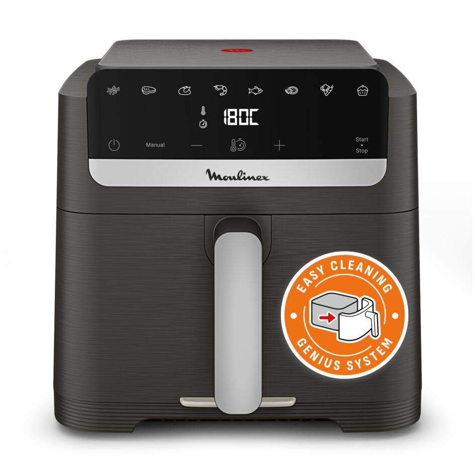 Easy Fry Mega Compact, Air fryer, XL 7.5L capacity, Detachable front