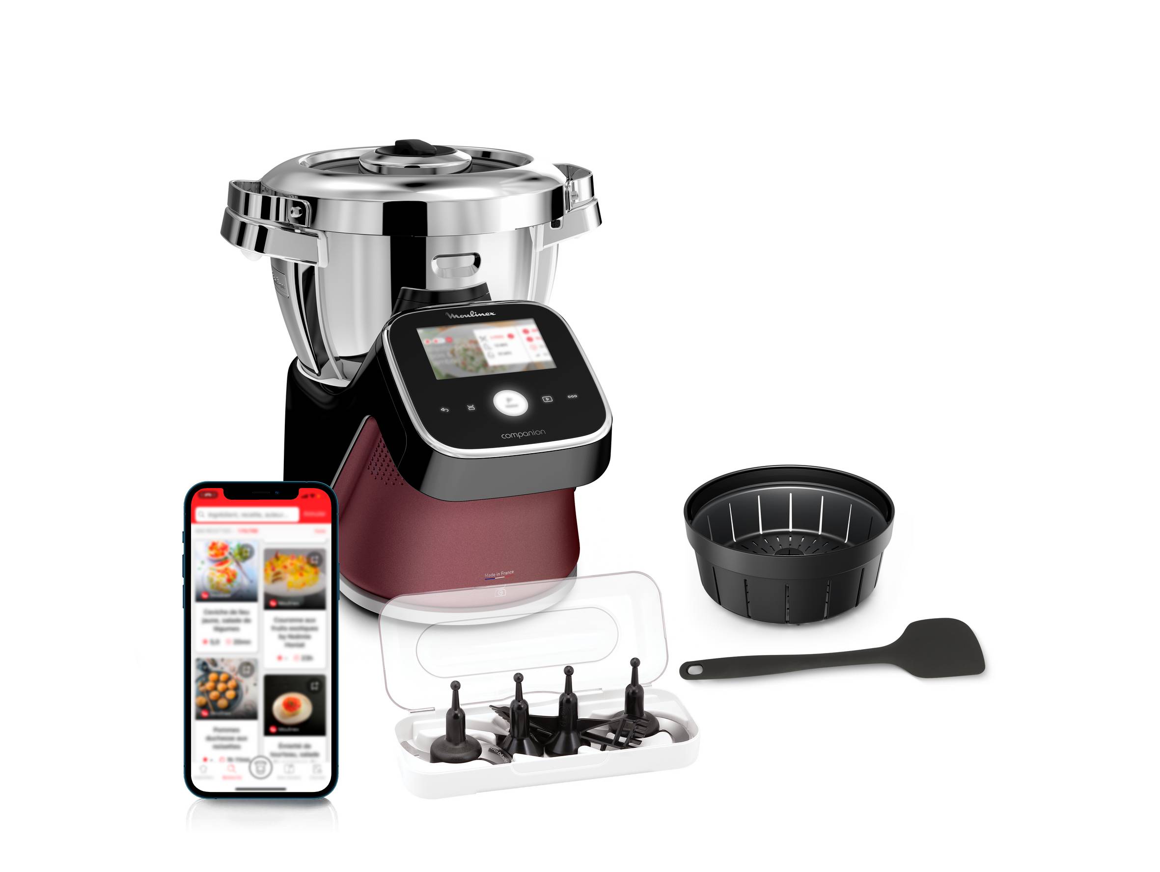 i-Companion Touch Pro keukenmachine, 18 standen, gepersonaliseerde recepten, ingebouwde weegschaal