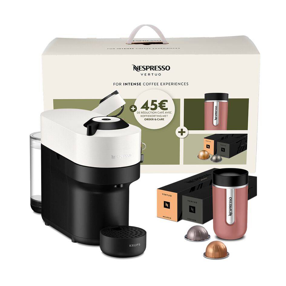 Nespresso Vertuo Pop YY5381FD Machine à café à capsule + Mug + 20 capsules