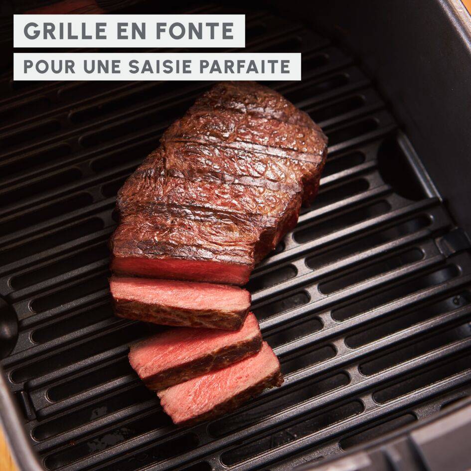 Easy Fry Silence EZ552DF0 Air fryer - 10 programmes - 5L - Technologie Silencieuse