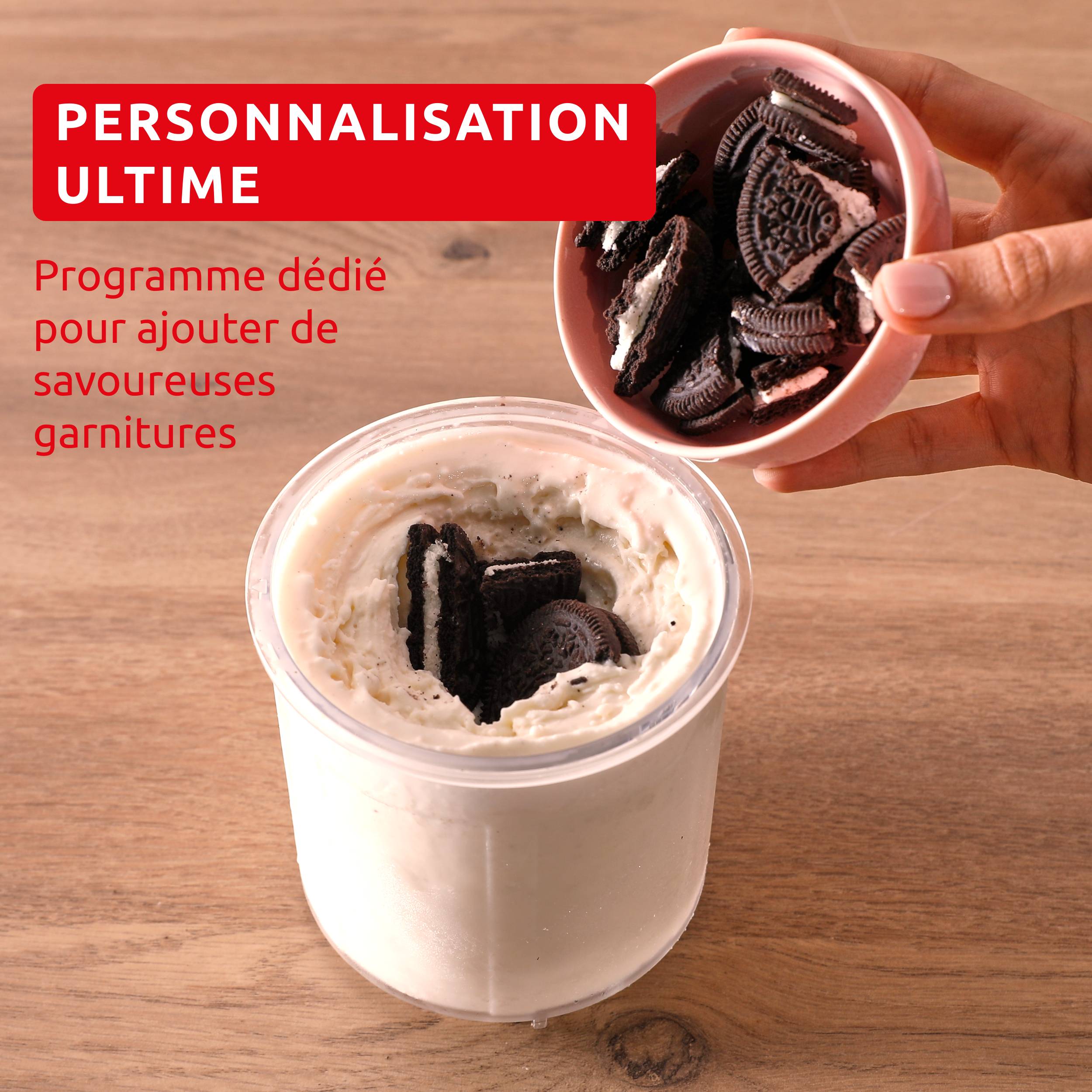 Dolci MJ602AF0 Machine à glaces - 10&nbsp;programmes - Nettoyage automatique