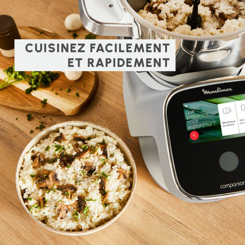 i-Companion Touch Pro HF93ECF0 Robot cuiseur - 18 programmes - 7 accessoires - Balance intégrée