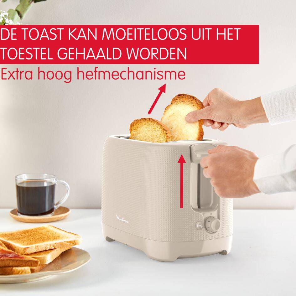 Morning LT2M0B10 Broodrooster - 2 korte sleuven