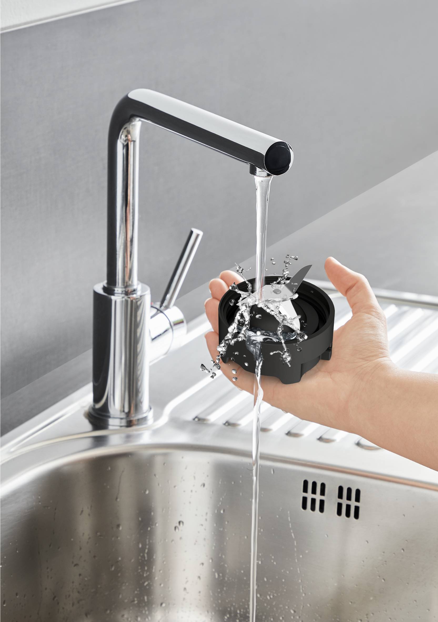 Mix & Move LM15FD10 Blender - 300W - 1 snelheid - 2 x 0,6L