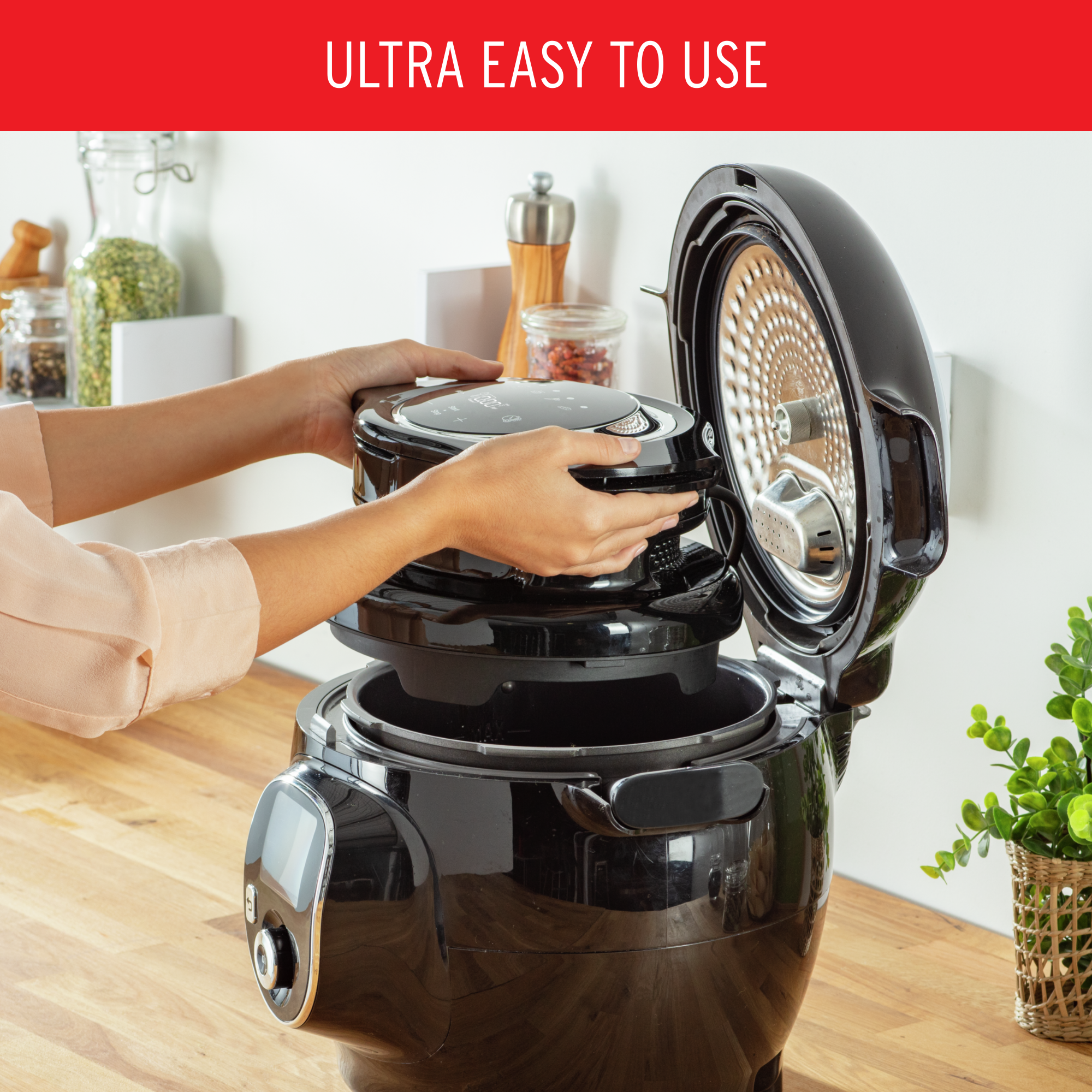 Extra Crisp EZ150800 Accessoire Air Fryer & Grill pour Cookeo