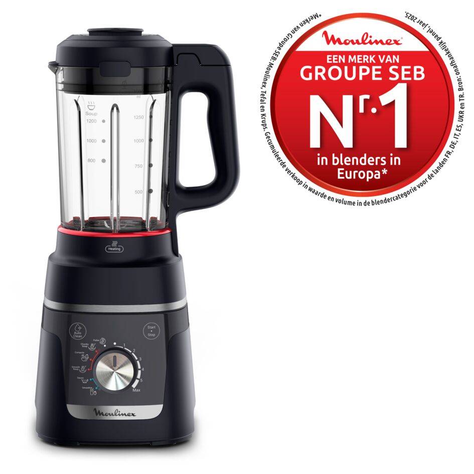 Blend Force Cook LM5768F0 - Kookblender - 1000 W - 6 snelheden - 5 automatische programma’s