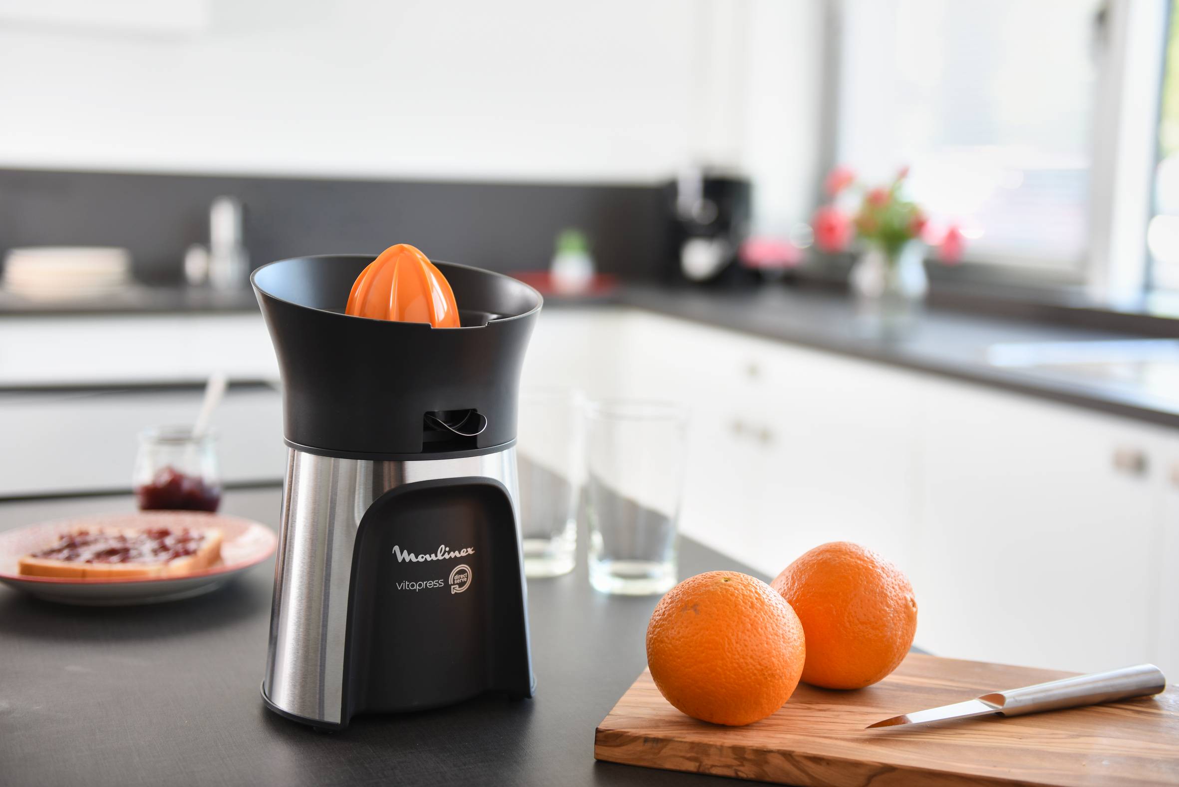 VitaPress Direct Serve PC603D10 Presse-agrumes - Servi dans le verre - 3 cônes