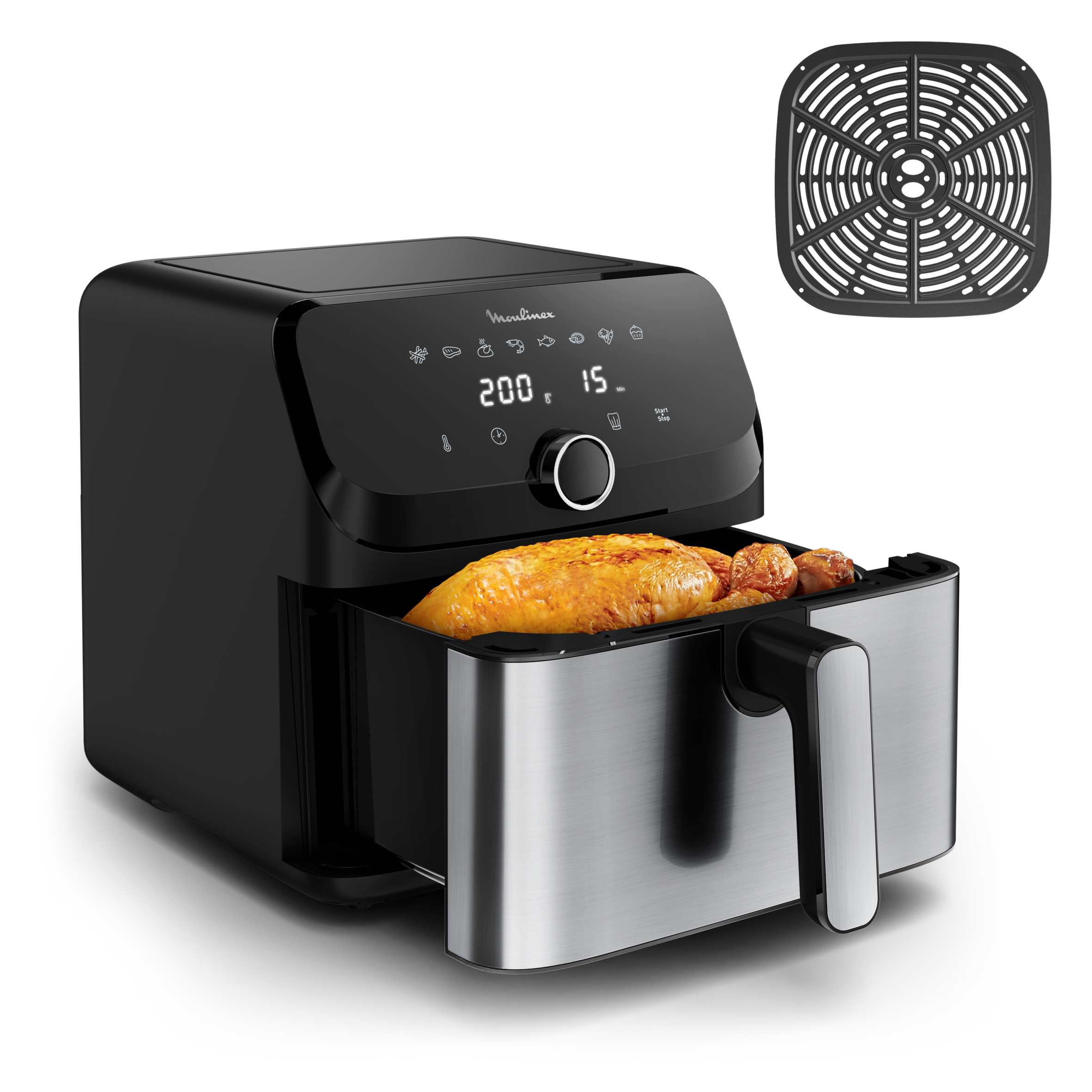 Easy Fry Mega EZ855D20 Air fryer - 8 programmes - 7.5 L