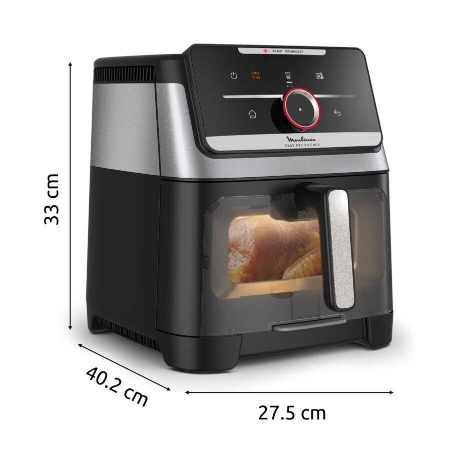 Easy Fry Smart & Silence XXL EZ876DF0 Air fryer - Smart Assist - 7L - Technologie Silencieuse