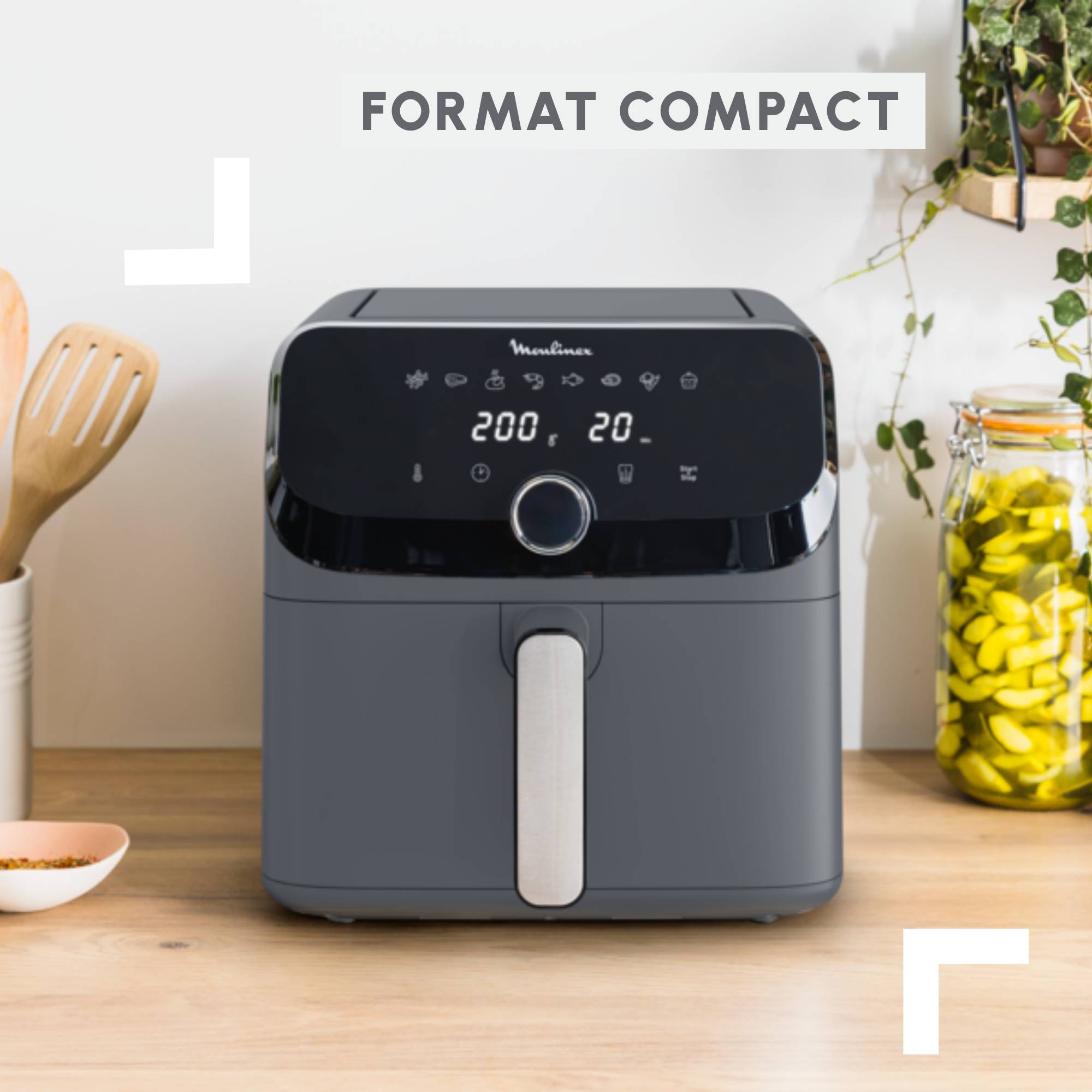 Easy Fry Mega EZ855BF0 Air Fryer - 8 programmes - 7.5 L