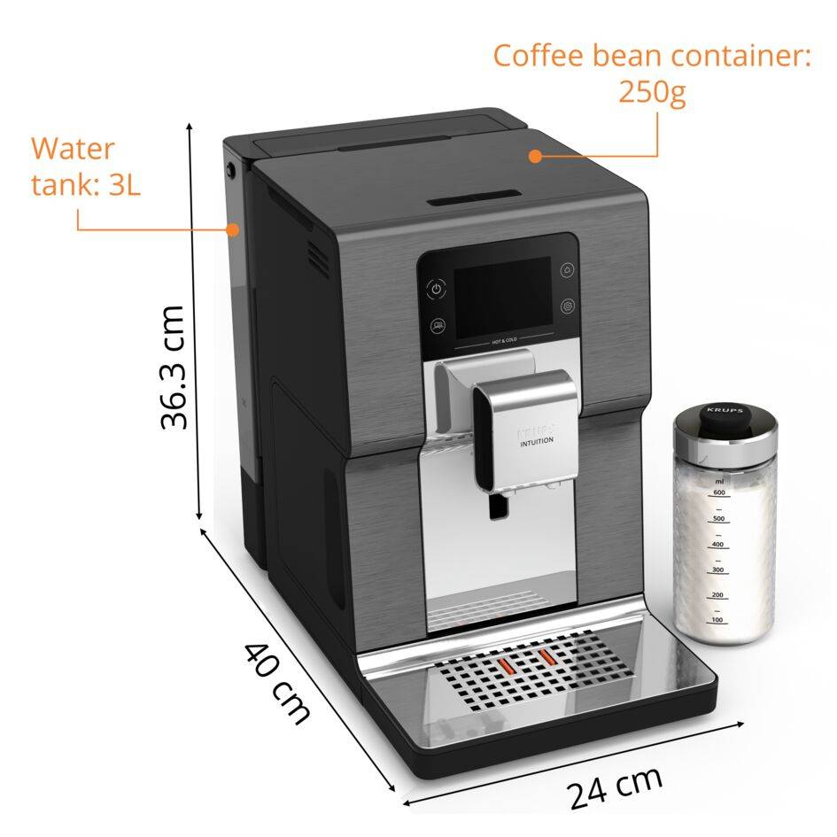 Intuition Experience Hot&Cold EA879EE0 Machine espresso automatique à grains - 36&nbsp;recettes - 3L