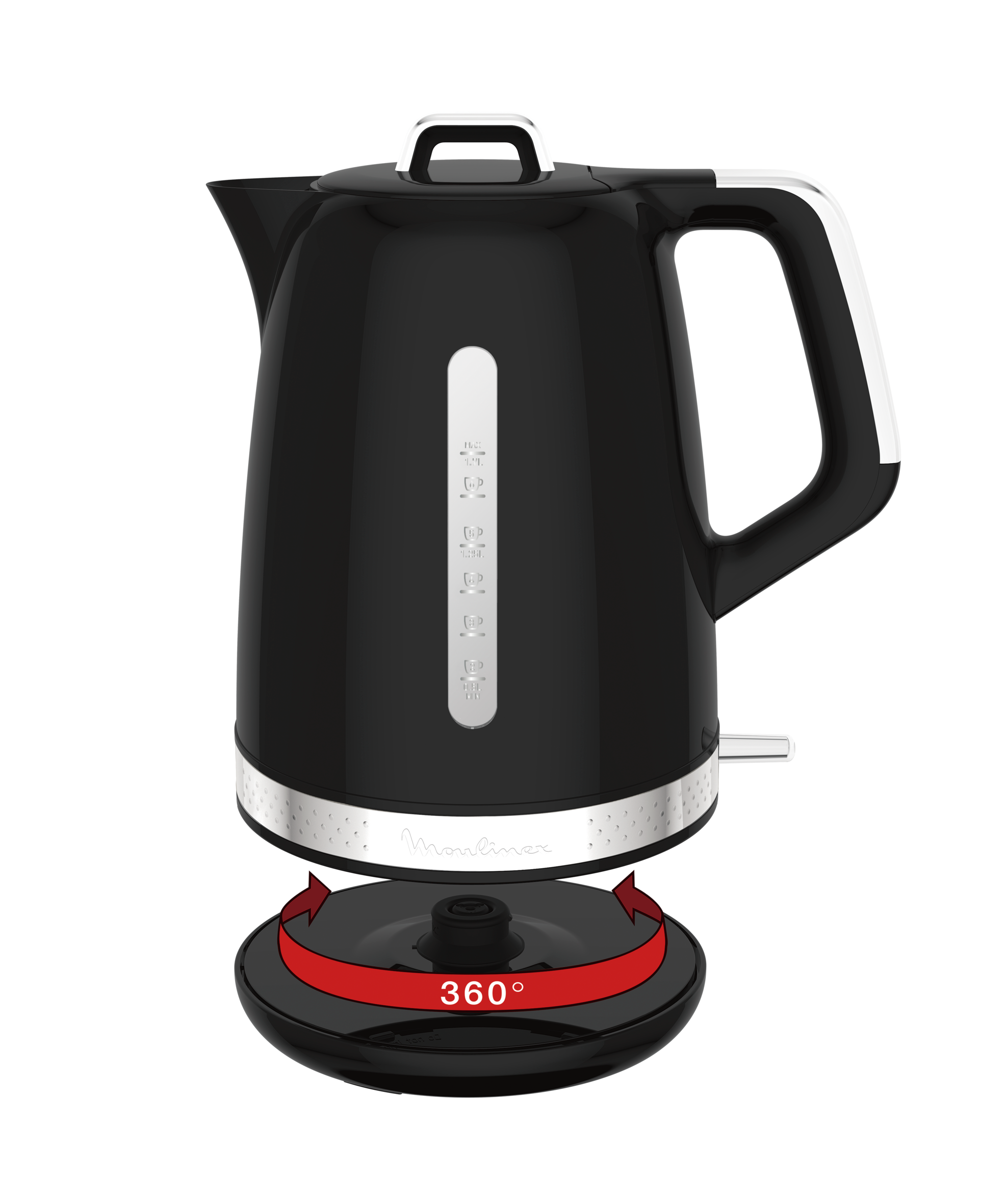 SOLEIL WATERKOKER ZWART BY320B10