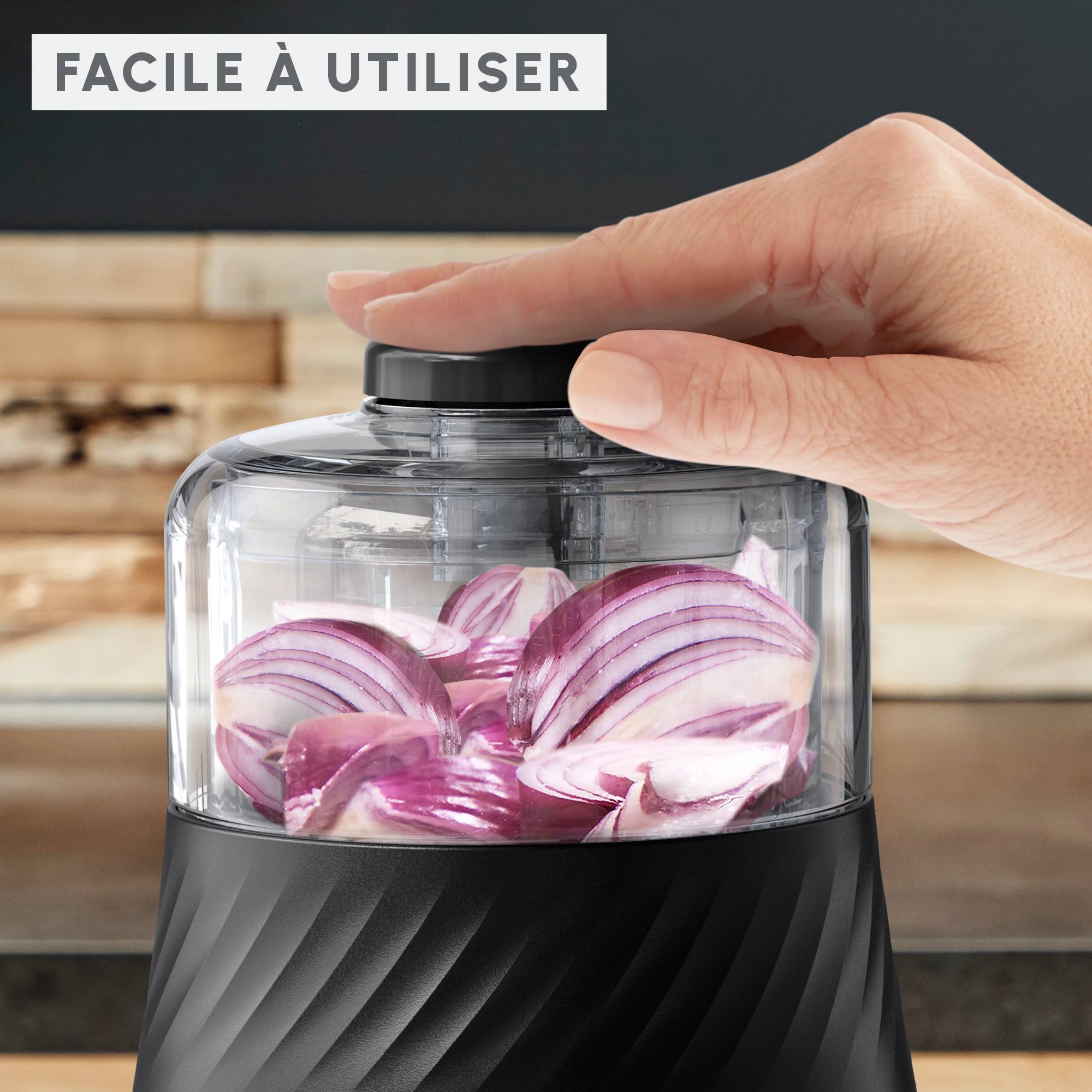 La Moulinette Eco Respect DP710810 Hachoir - 800W - 4 fonctions