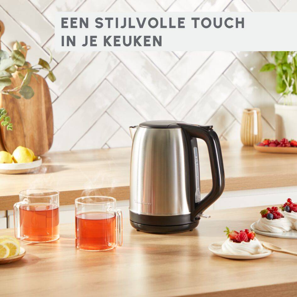 Subito, elektrische waterkoker, One-Cup Indicator, met één hand te openen