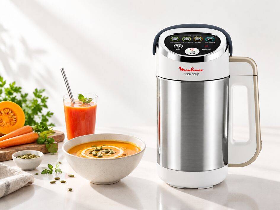 Easy Soup LM841B10 Blender chauffant - 1.000W - 5 programmes - 1,2L
