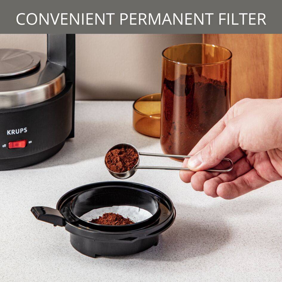 Moka Brew KM468910 Koffiezetter met filter - 12 tassen