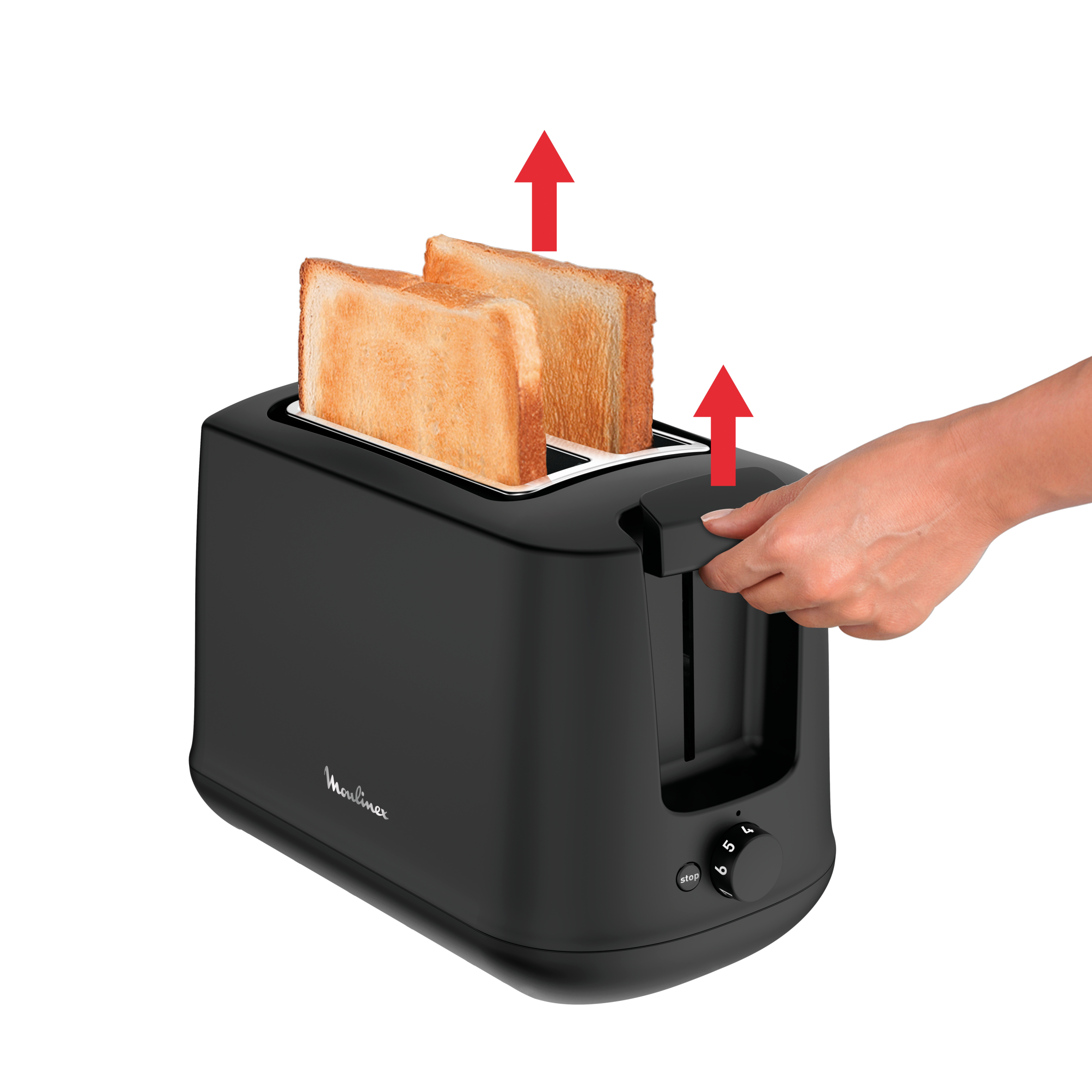 Principio LT164N10 Grille-pain - 2 fentes courtes