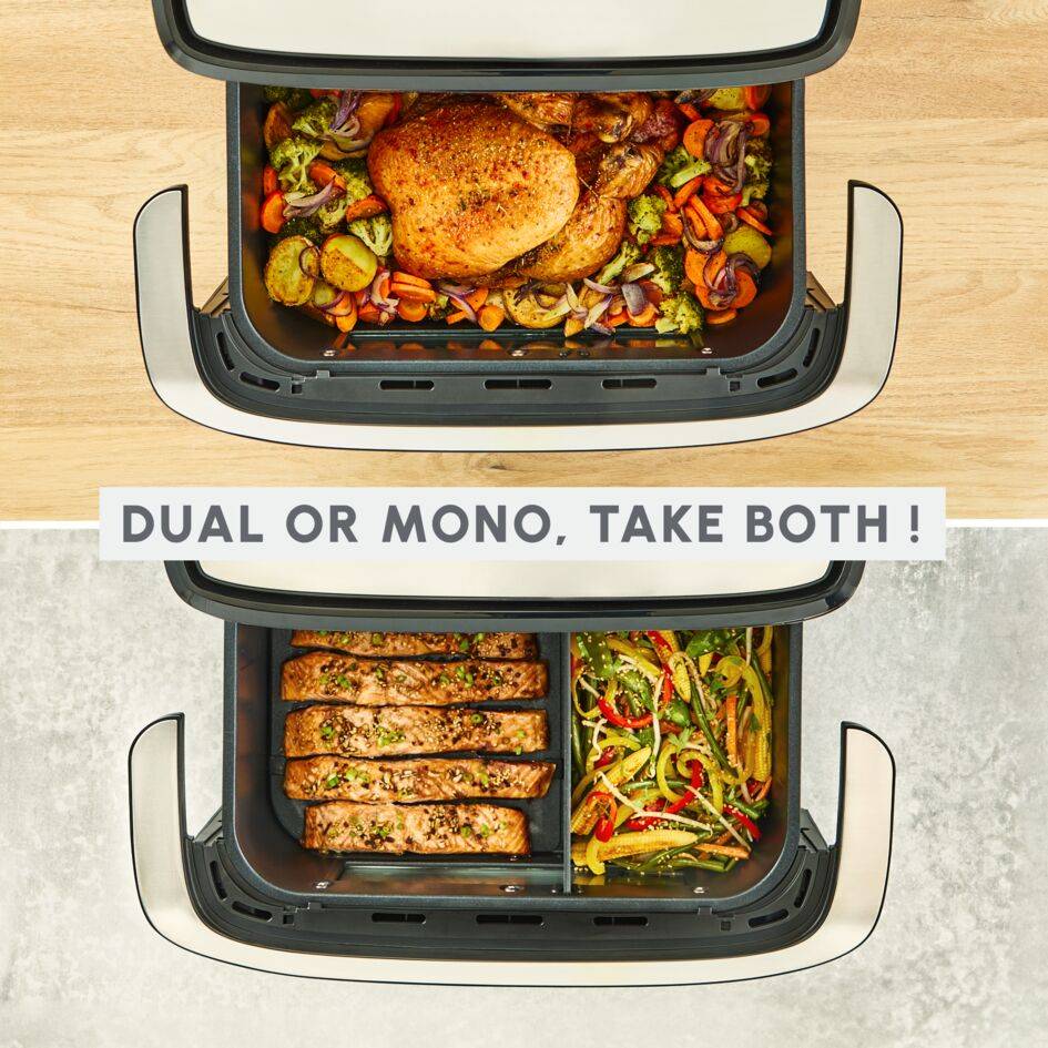 Dual Easy Fry Flex EZ9228F0 Air fryer - 7 programma's - 9L