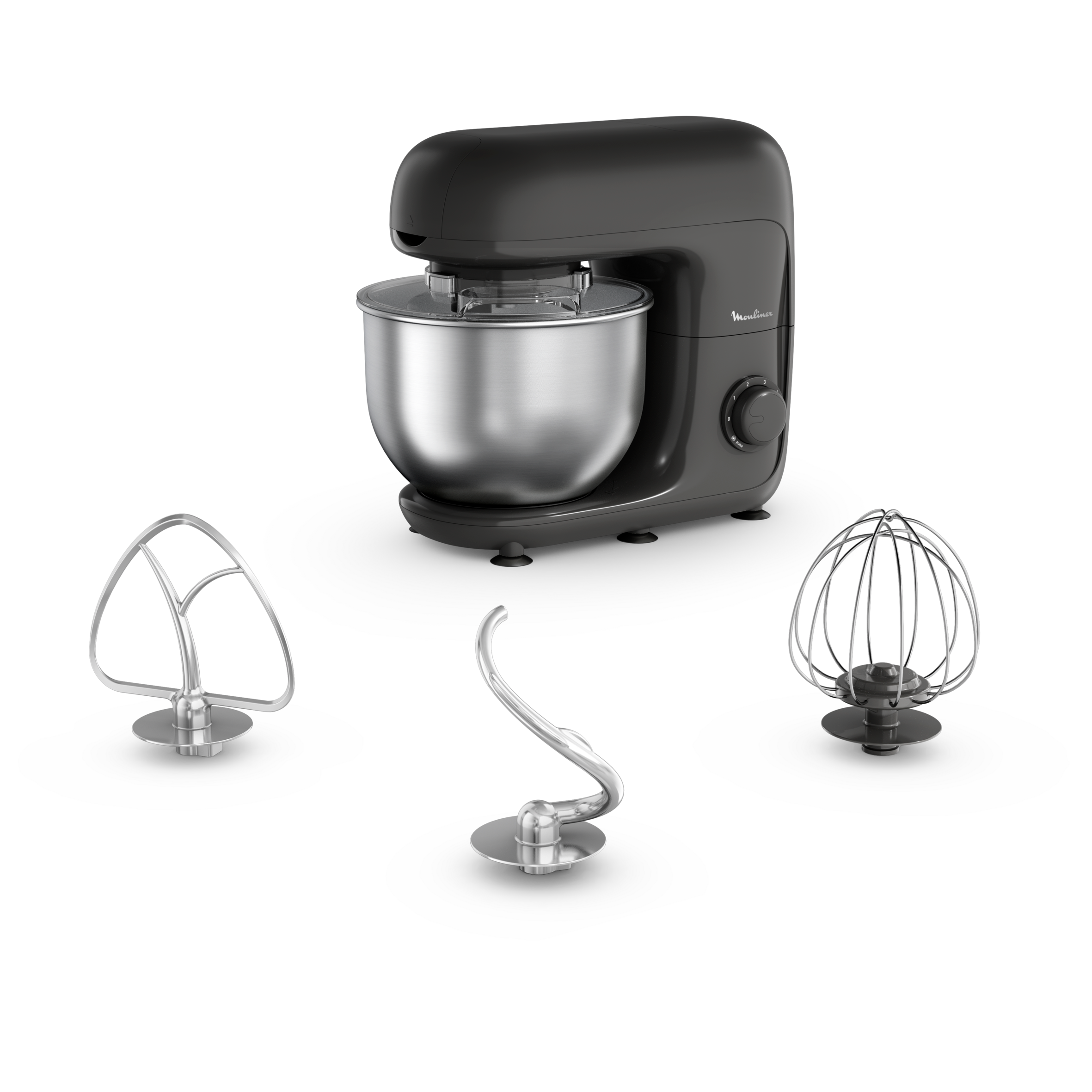 Robot pâtissier Bake Essential, bol de 4.8&nbsp;L, kit de pâtisserie, 800&nbsp;W