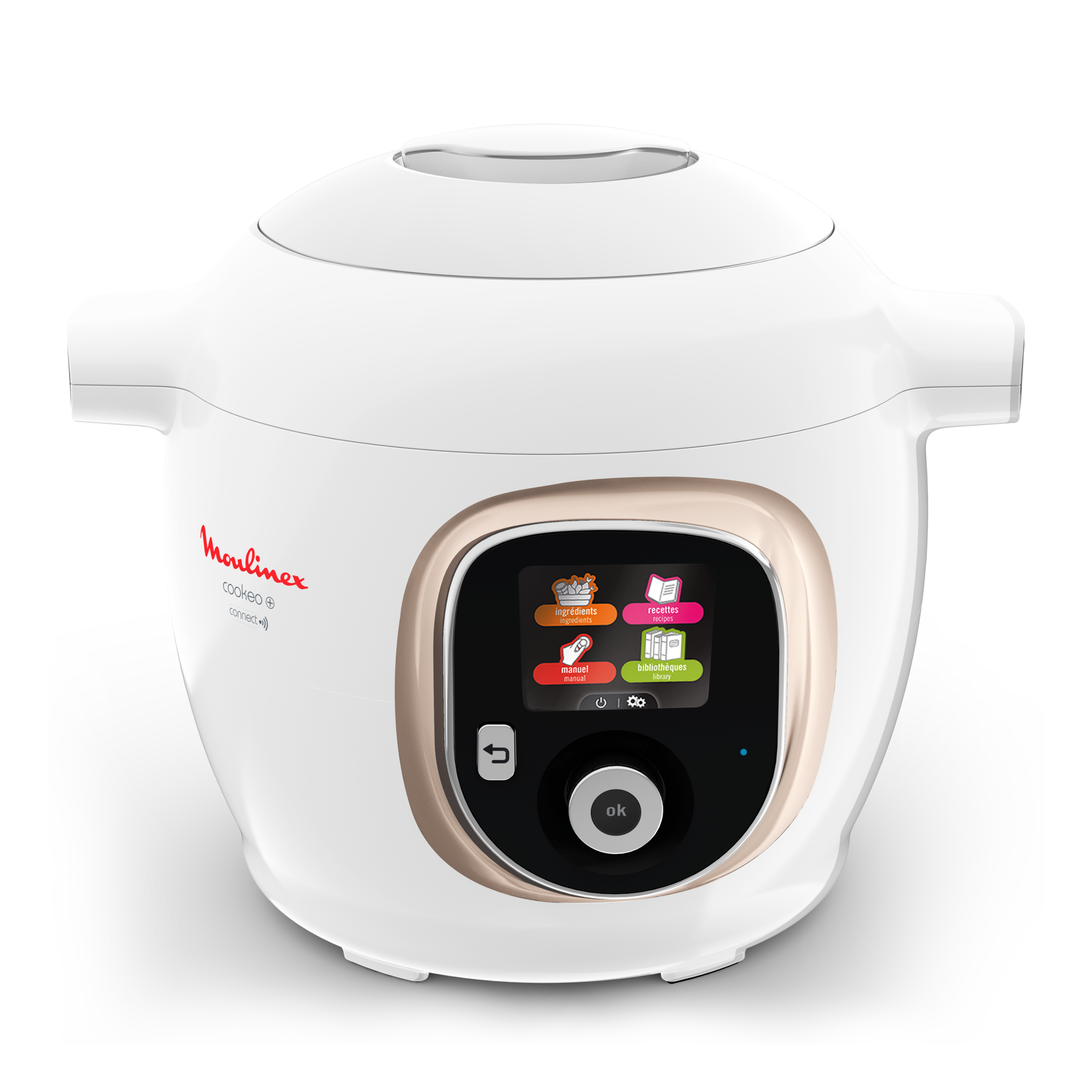 Cookeo+ Connect CE86DA10 Intelligente hogedruk multicooker - 6 programma's - Oneindig aantal recepten - Geconnecteerd