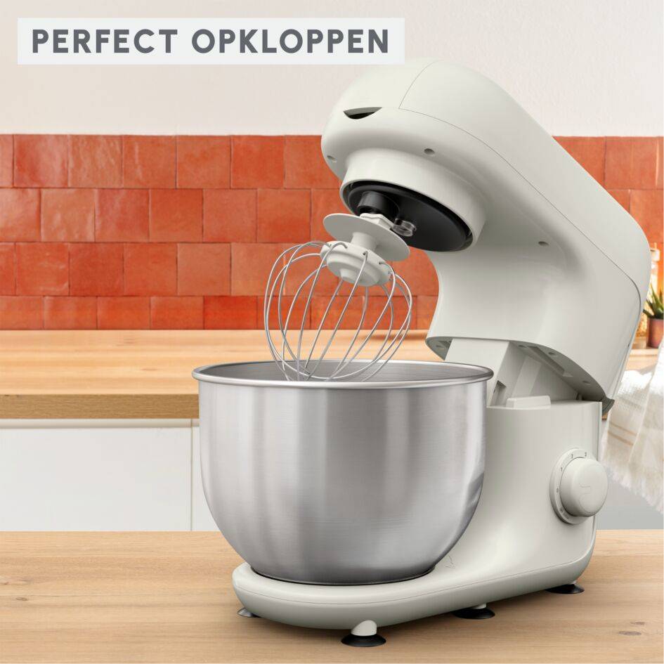 Bake Essential QA160110 Keukenrobot - 800W - bakkersset - 4,8 L - 6 snelheden