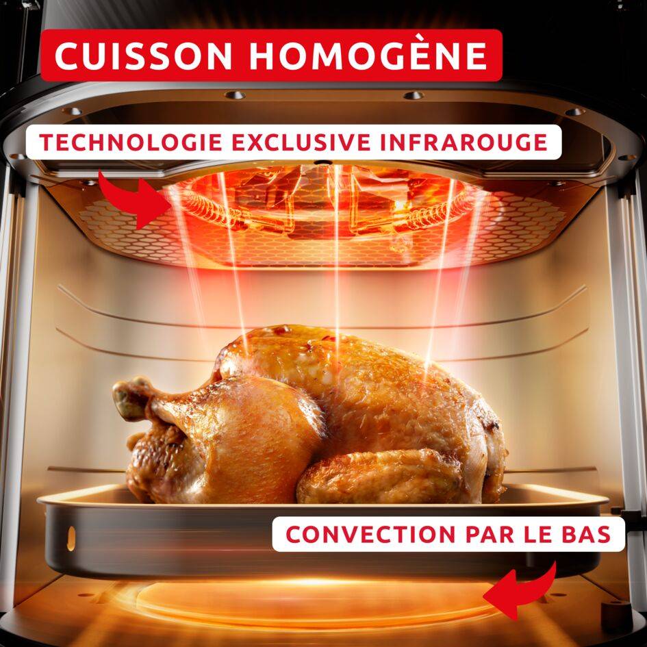 Easy Fry Infrared EZ832HF0 Air fryer - 8 programmes - 7L - Technologie infrarouge