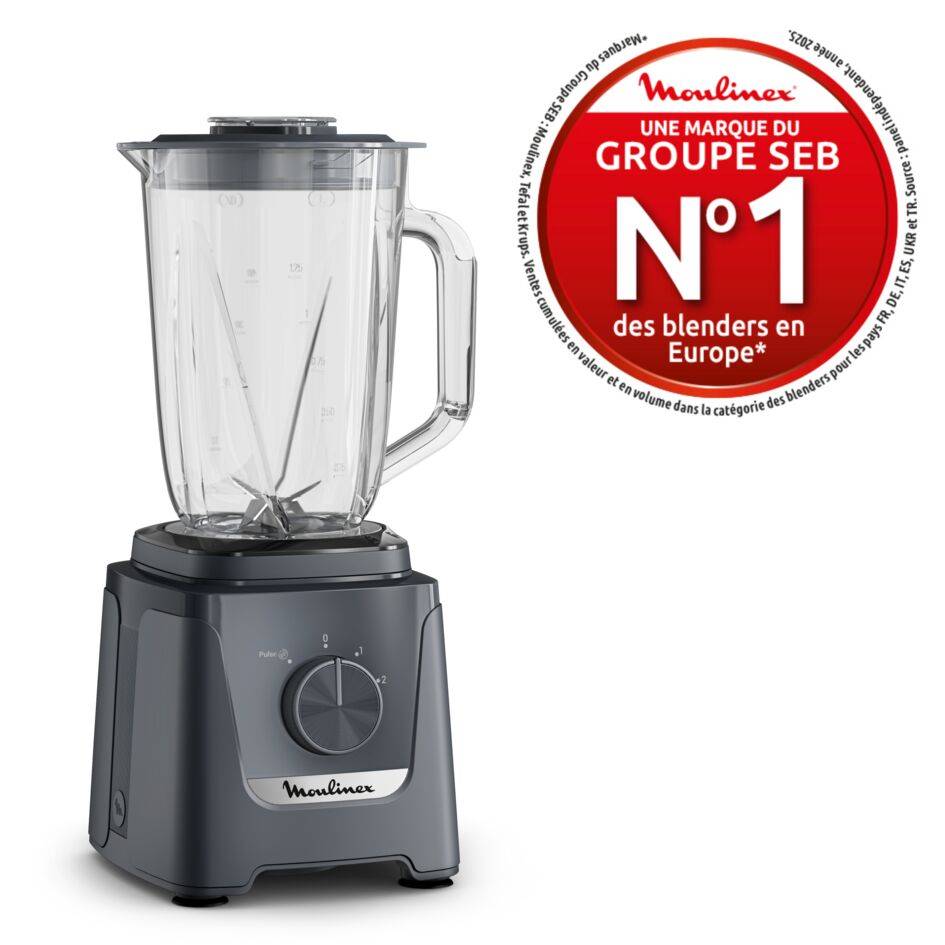 BlendForce LM585BF0 Blender avec technologie Powelix Cyclonic- 600W - 2 vitesses - 1,25L