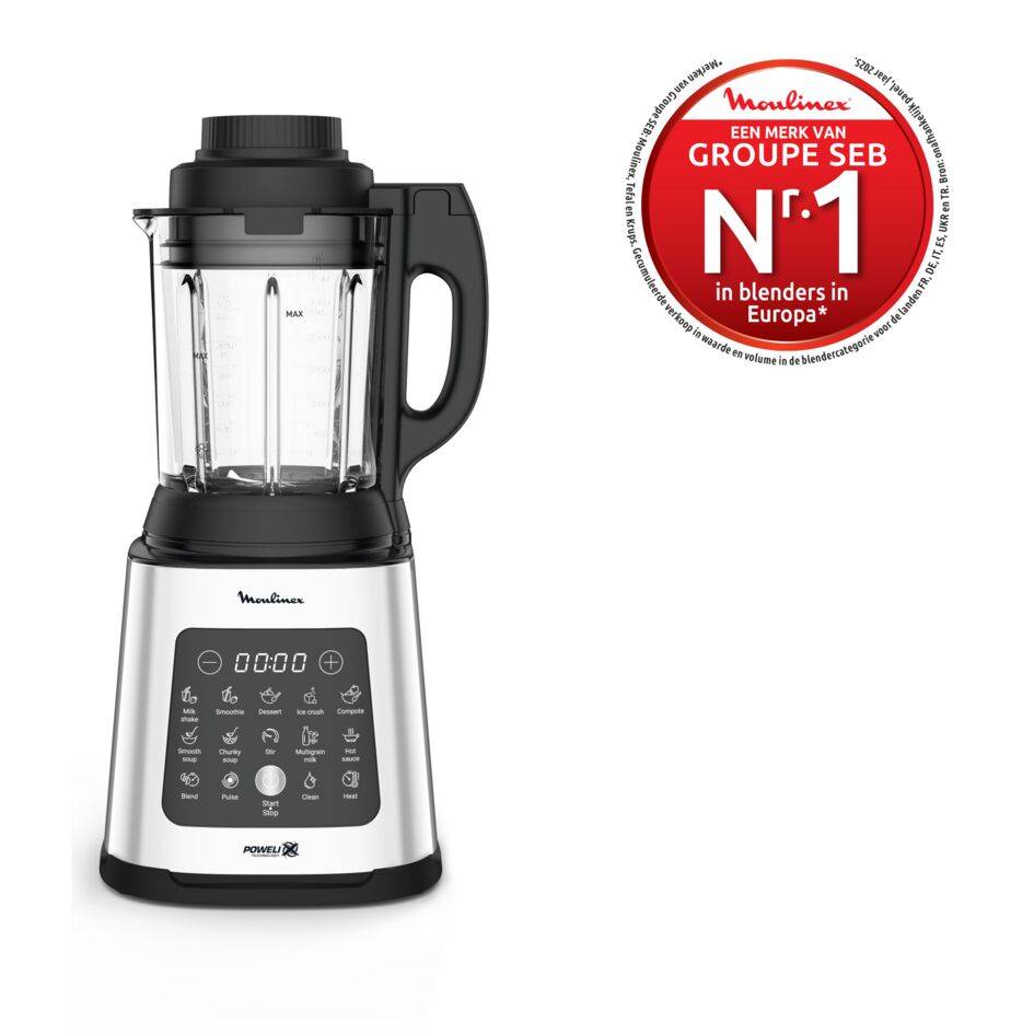 REFURBISHED -PerfectMix Cook LM835D10 Heating high-speed blender - 1.400W - 10 programma's - 2,0L