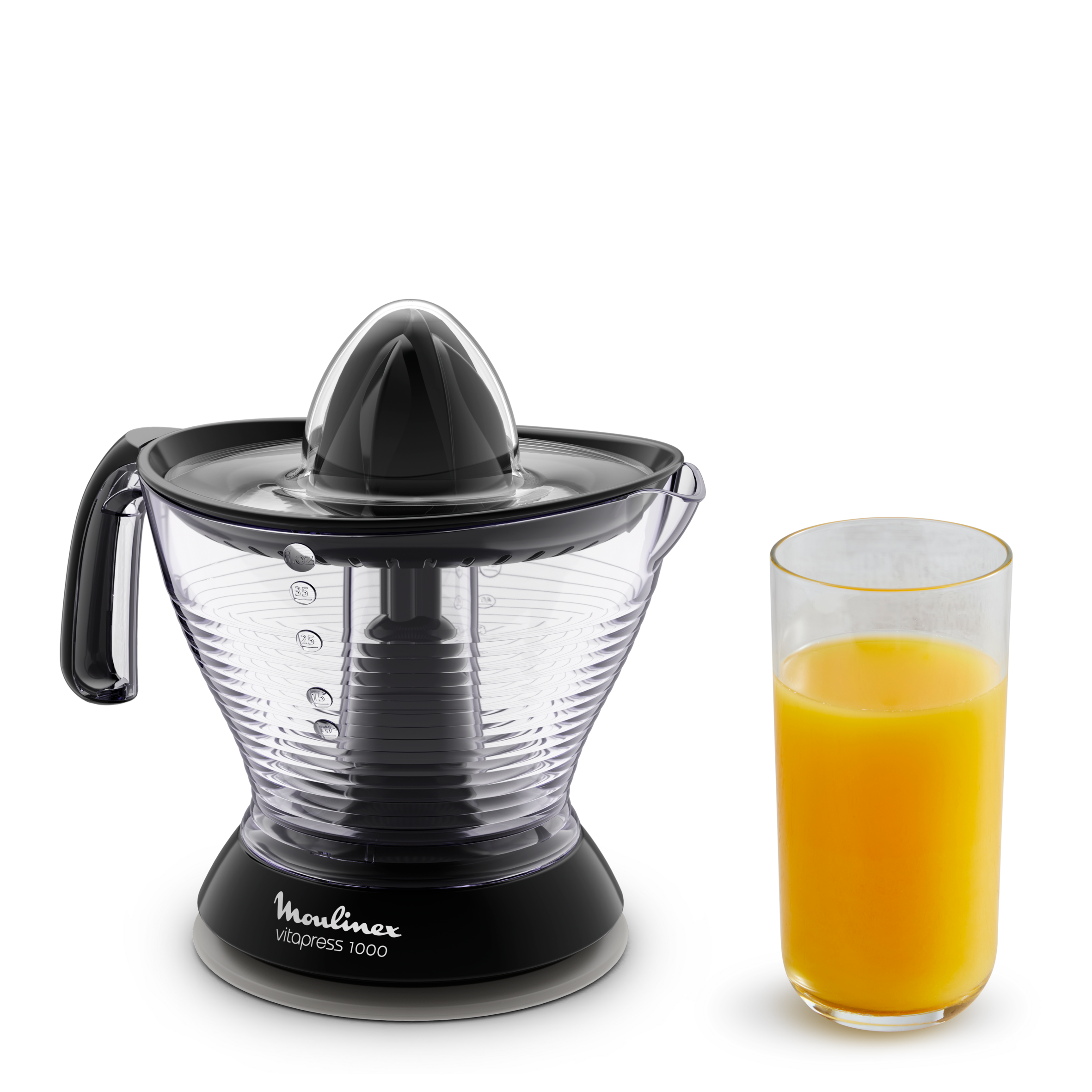 Vitapress, citrus juicer, large capacity, two filters