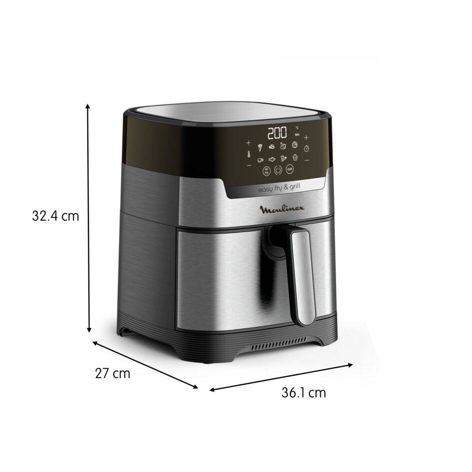 Easy Fry & Grill EZ505D10 AIr fryer - 8 programma's - 4,6L