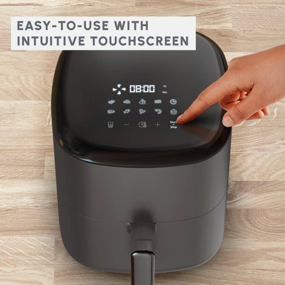 Easy Fry Max 5L Coal, Air fryer, Automatic Programs