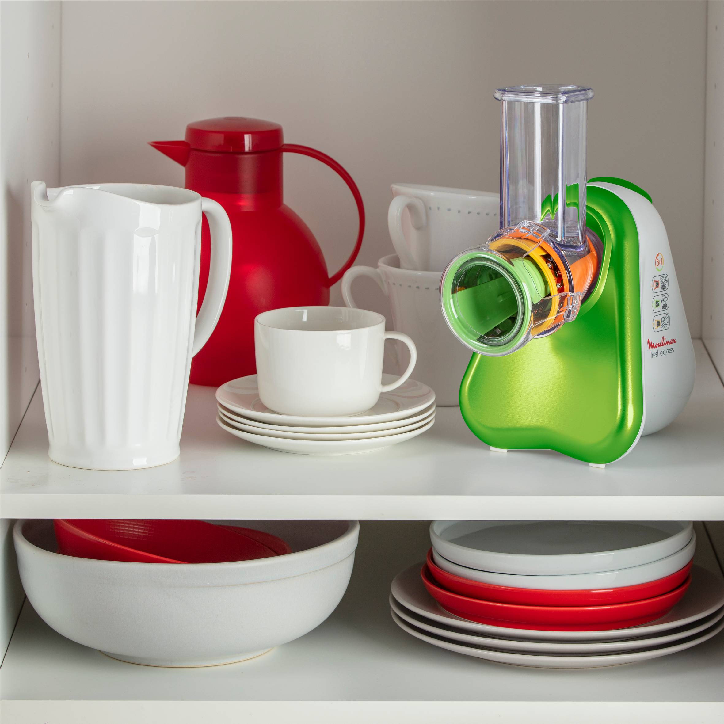 Fresh Express DJ753315 Groentesnijder - 200W - 3 accessoires