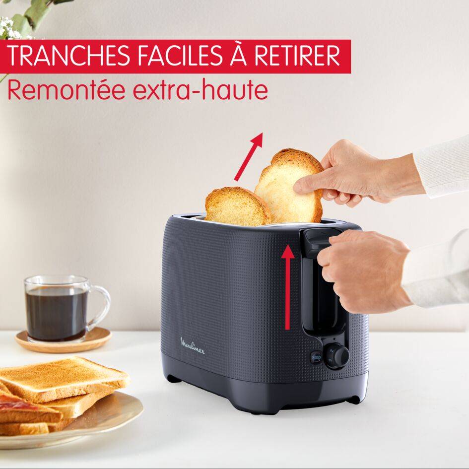 Grille-pain 2 fentes Morning Bleu Nuit