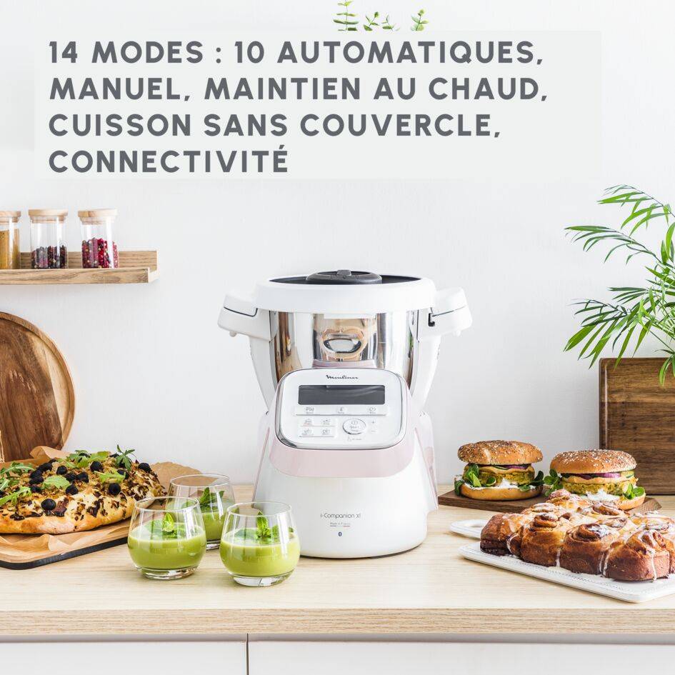 i-Companion XL HF90E700 Robot cuiseur - 14 programmes - 14 accessoires (avec kit patisserie) - Édition Limitée