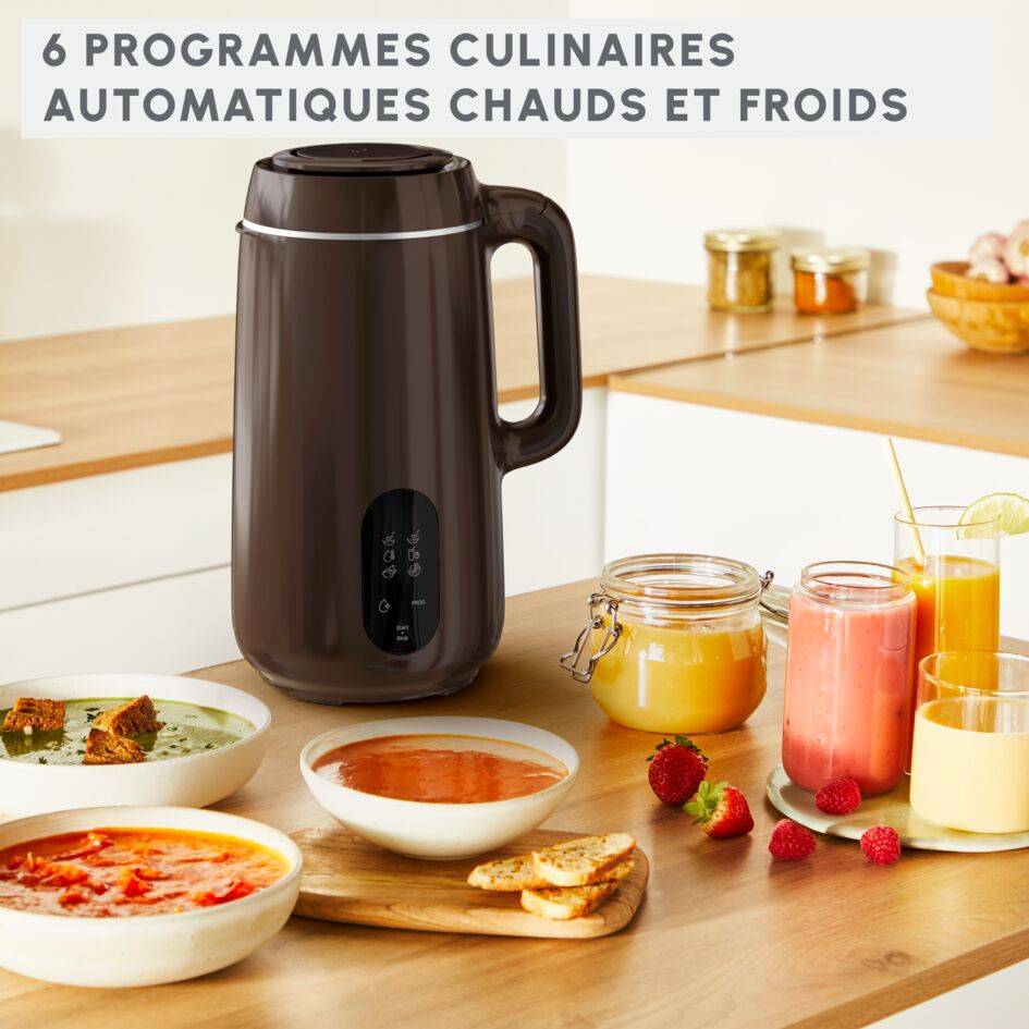 Multisoup LM5629F0 Blender chauffant - 850 W - 6 programmes - 1,2L