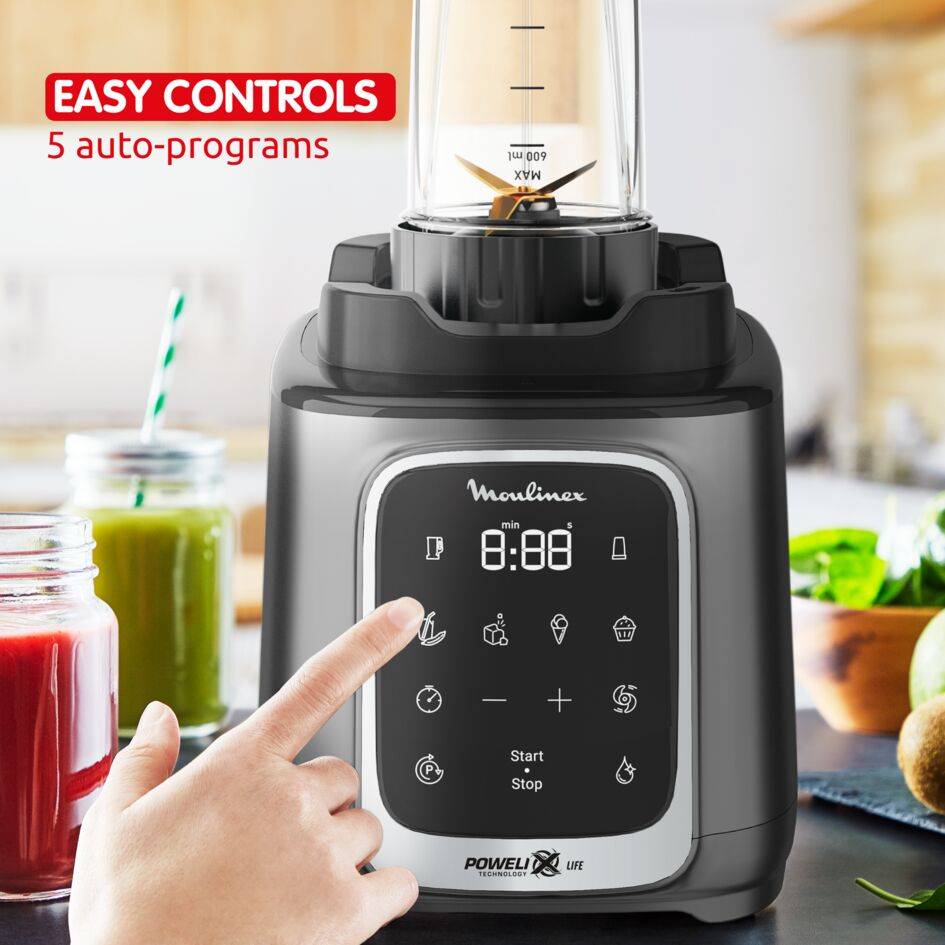 InfinyMix+ LM91HD10 Blender haute vitesse - 1.600W - 6 programmes - 2,6L