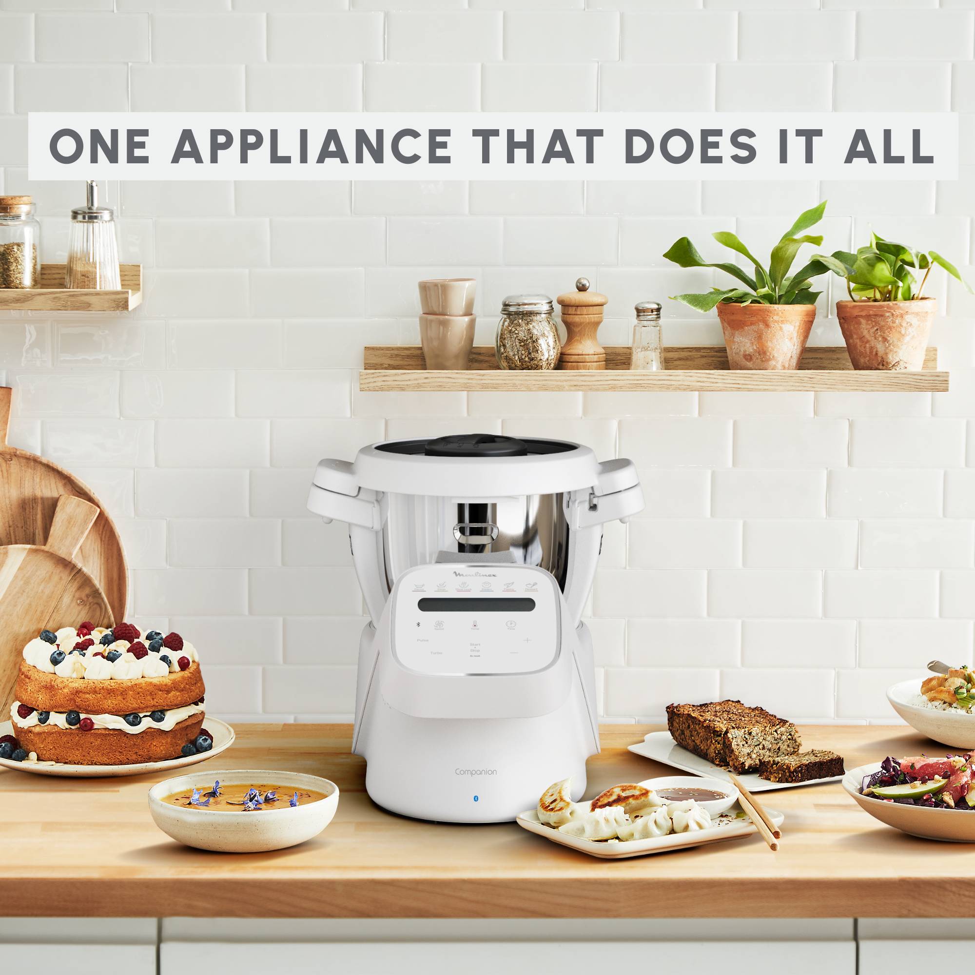 i-Companion HF941AF0 keukenmachine, 12 automatische programma's - 6 accessoires