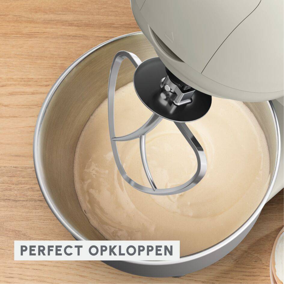 Bake Essential QA160110 Keukenrobot - 800W - bakkersset - 4,8 L - 6 snelheden