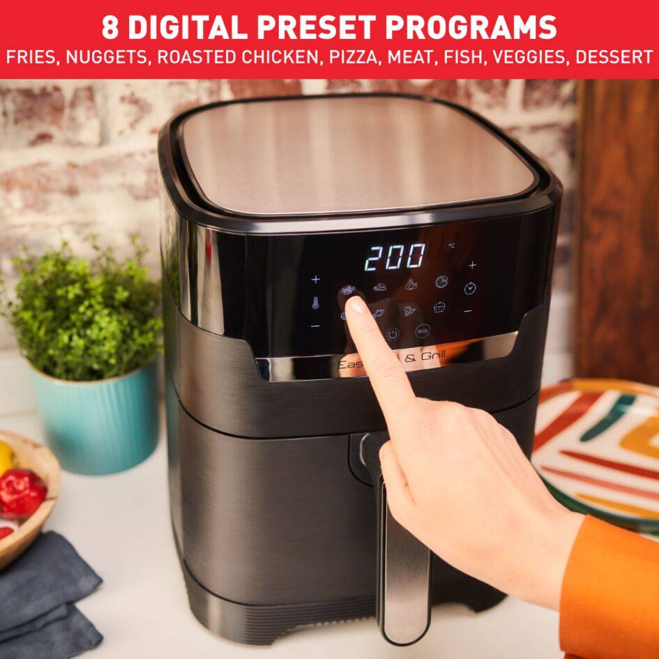 Easy Fry & Grill EZ505810 Air fryer - 8 programma's - 4,6L