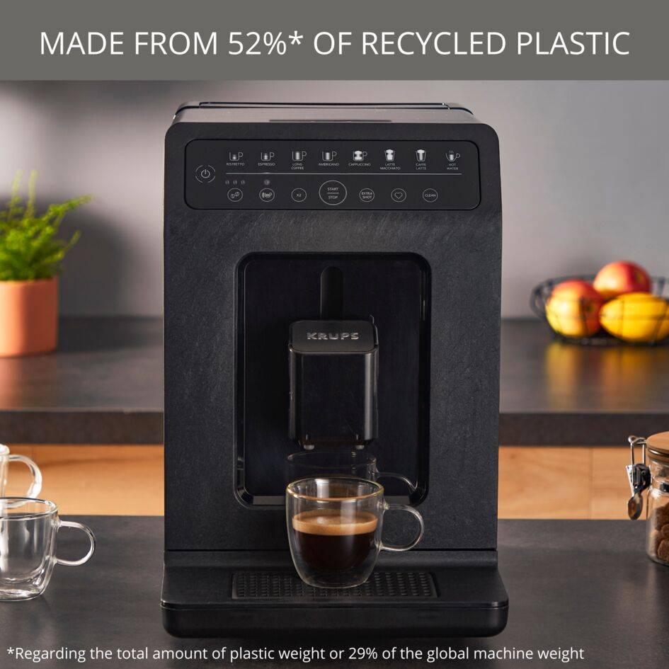 Evidence Eco-Design EA897B10 Machine à Espresso automatique à grains - 8 recettes de café - 2,3L