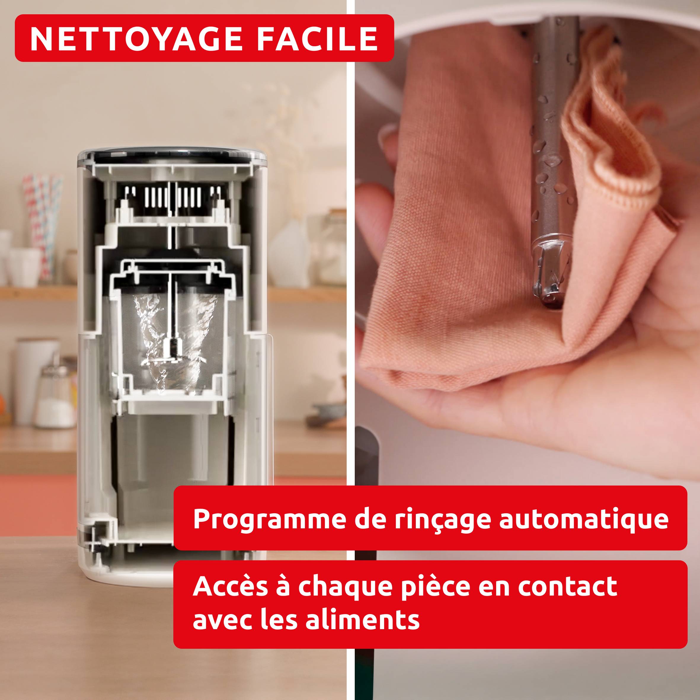 Dolci MJ602AF0 Machine à glaces - 10 programmes - Nettoyage automatique