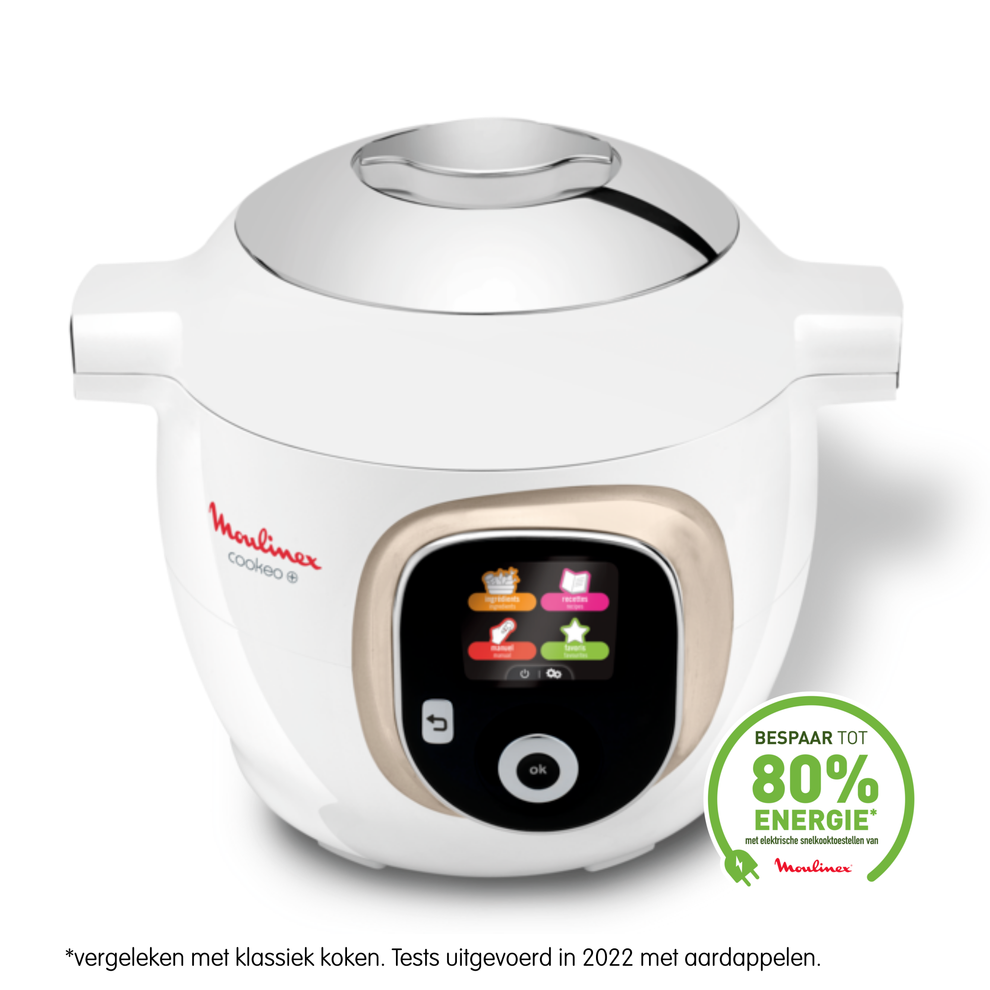 Cookeo+ CE851A10 Intelligente hogedruk multicooker - 6 programma's - 150 recepten