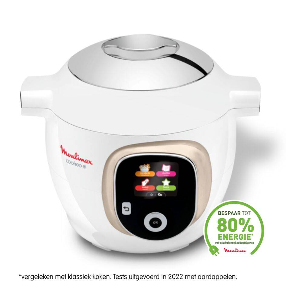 Cookeo+ CE851A10 Intelligente hogedruk multicooker - 6 programma's - 150 recepten