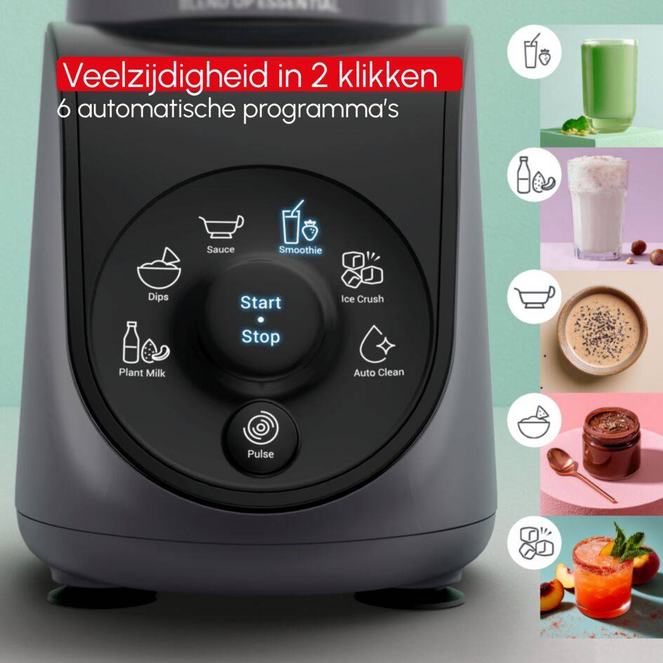 Blend Up Essential LM1EHBF0 Mini blender - 800 W - 6 programma's - 700mL