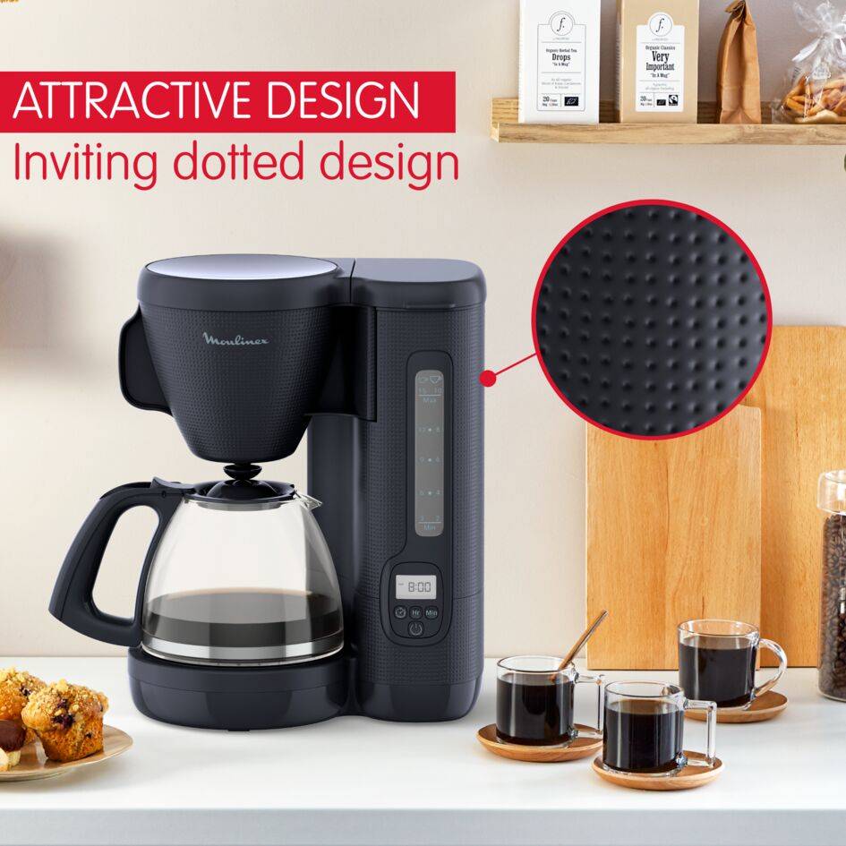 Morning Filter Coffee Maker with Timer
