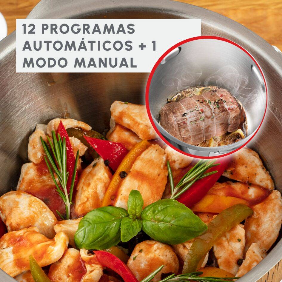 Companion XL HF80CB10 Kookrobot - 14 programma's - 6 accessoires