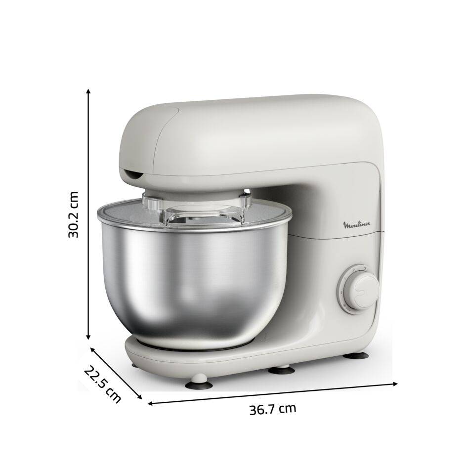 Bake Essential QA160110 Keukenrobot - 800W - bakkersset - 4,8 L - 6 snelheden